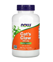 NOW Foods, Cat's Claw, 500 mg, 250 Veg Capsules