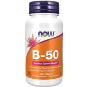 NOW Vitamin B-50 100 capsules