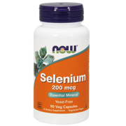 Now Foods Selenium 200mcg 90 vege capsules