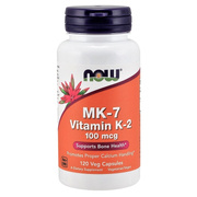 Now Foods Vitamin K-2 MK7 100mcg 120 capsules