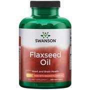 Swanson EFA Flaxseed Oil 1000mg 200 softgels