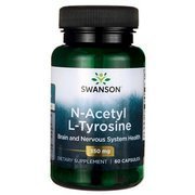 Swanson N-acetyl L-tyrosine 350mg 60 capsules