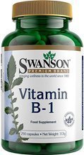 Swanson Vitamin B-1 100mg 250 capsules