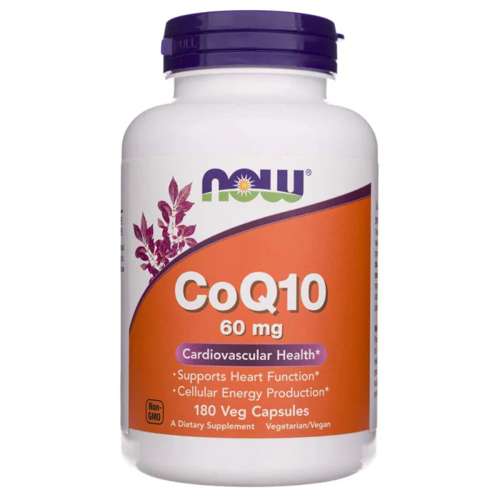 Now Foods CoQ10 60 mg 180 capsules