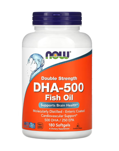 Now Foods DHA-500 180 capsules