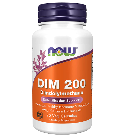 Now Foods DIM 200 w/ Calcium D-Glucorate 90 kapsułek