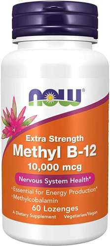 Now Foods Methyl B-12 10000mcg 60 lozenges