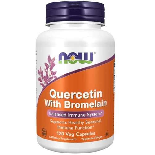 Now Foods Quercetin with Bromelain 120 vege capsules