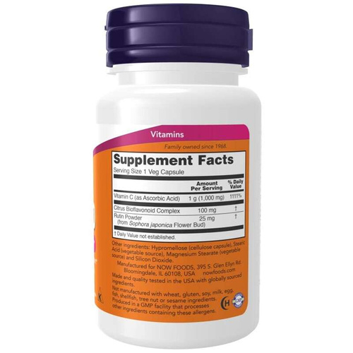 Now Foods Vitamin C-1000 250 capsules