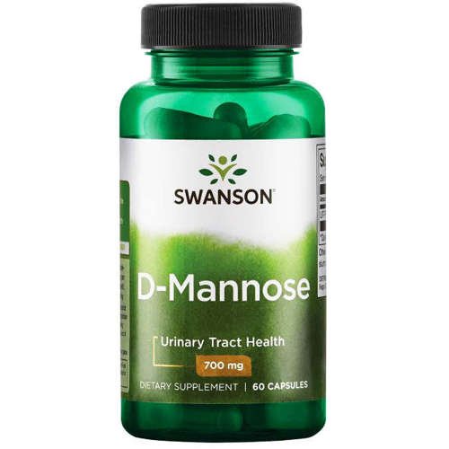Swanson D-mannose 700mg 60 capsules