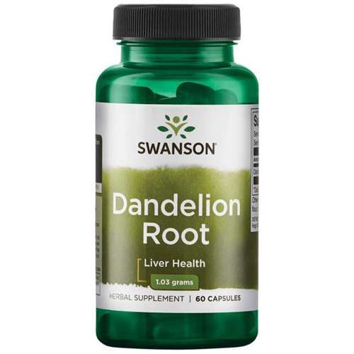 Swanson Dandelion Root 515mg 60 caps.