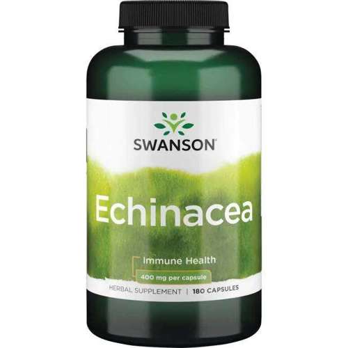 Swanson Echinacea 400mg 180 capsules