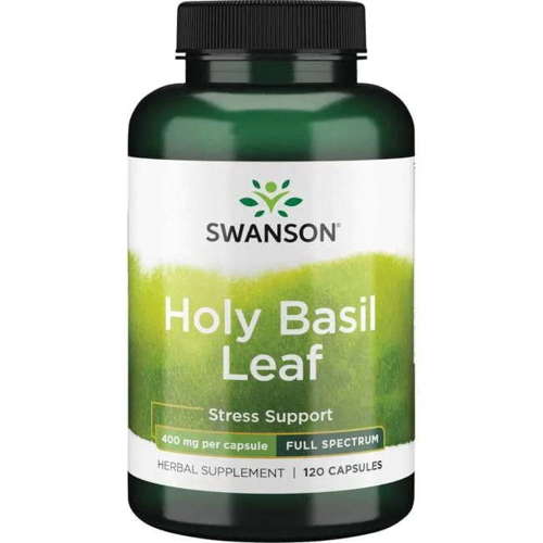 Swanson Holy Basil Leaf 400mg 120 caps