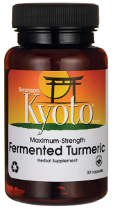 Swanson Kyoto Fermented Turmeric 30 capsules