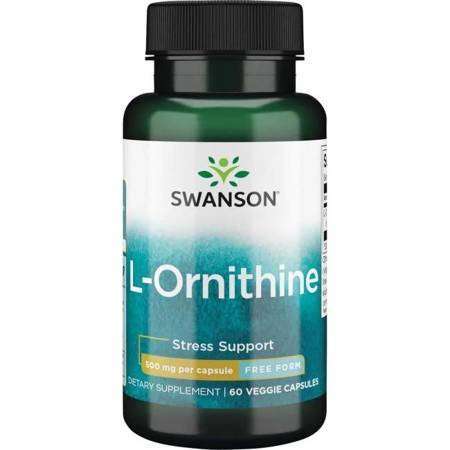 Swanson L-Ornithine 500mg 60 capsules