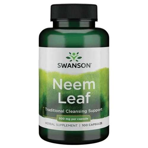 Swanson Neem Leaf 500mg 100 capsules