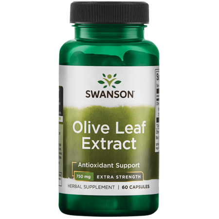 Swanson Olive Leaf Extract 750mg 60 capsules