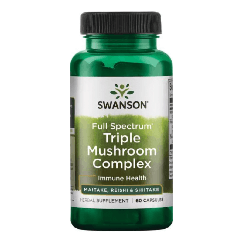 Swanson Triple Mushroom Complex 60 capsules