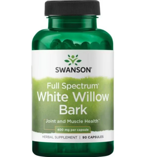 Swanson White Willow Bark Extract 500mg 60 capsules