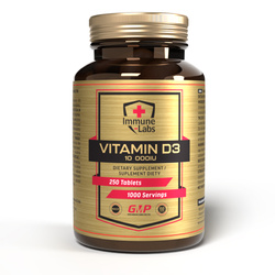 Immune-Labs Vitamin D3 10000IU 250 tabletek