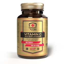 Immune-Labs Vitamin C + Bioflavonoids 100 tabletek