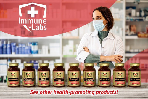 Immune-Labs N-Acetylo-L-Cysteina 150 kapsułek