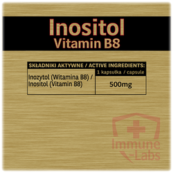 Immune-Labs Inositol 500mg 120 kapsułek