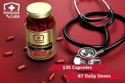 Immune-Labs Cytrynian Magnezu 120 kapsułek