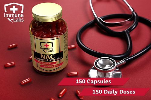 Immune-Labs N-Acetylo-L-Cysteina 150 kapsułek
