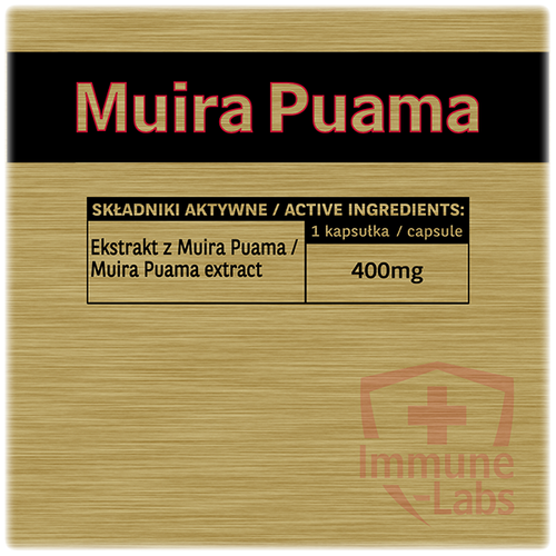 Immune-Labs Muira Puama 400mg 90 kapsułek