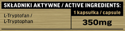 Immune-Labs L-Tryptophan 350mg 120 kapsułek
