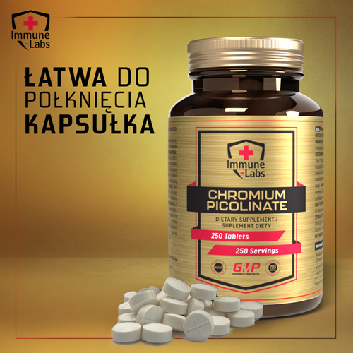 Immune-Labs Chromium Picolinate 200mcg 250 tabletek