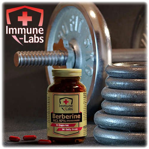 Immune-Labs Berberine HCL Standarized 97% 90 kapsułek