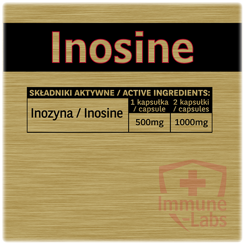 Immune-Labs Inosine 500mg 90 kapsułek