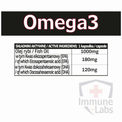 Immune-Labs Omega 3 90 kapsułek