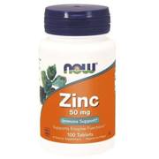 Now Foods Zinc Gluconate 50mg 100 tabletek