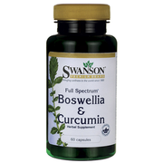 Swanson Boswellia & Curcumin 60 kapsułek