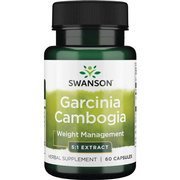 Swanson Garcinia Cambogia 5:1 80mg 60 kapsułek