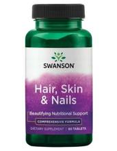 Swanson Hair Skin Nails 60 tabletek