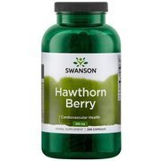 Swanson Hawthorn Berry (Owoce Głogu) 565mg 250 kapsułek