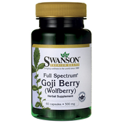 Swanson Jagody Goji (Wolfberry) 500mg 60 kapsułek