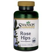 Swanson Owoc Dzikiej Róży 500mg 120 kapsułek (Rose Hips)