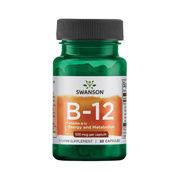 Swanson Vitamin B-12 500mcg 30 kapsułek