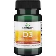 Swanson Vitamin D3 1000IU 30 kapsułek