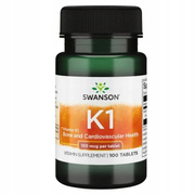 Swanson Witamina K-1 100 mcg 100 tabletek