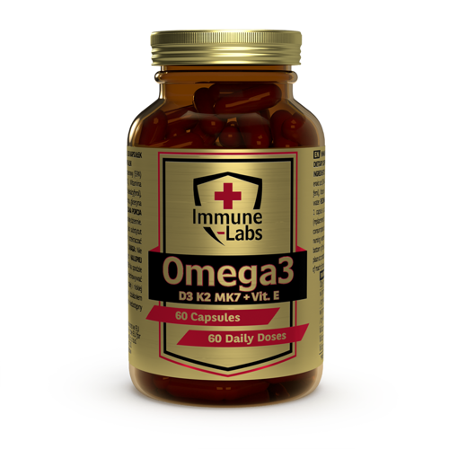 Immune-Labs Omega 3 D3+K2+E 60 kapsułek