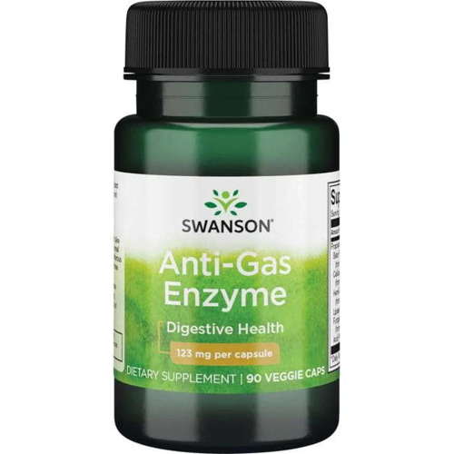 Swanson Anti Gas Enzymes 123mg 90 vcaps