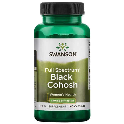 Swanson Black Cohosh 540mg 60 kapsułek