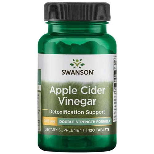 Swanson Diet Apple Cider Vinegar 200mg 120 tabletek