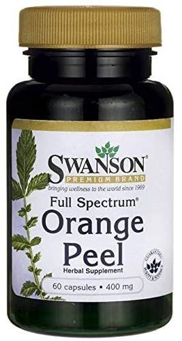Swanson Full Spectrum Orange Peel (Skórka pomarańczy) 400mg 60 kapsułek